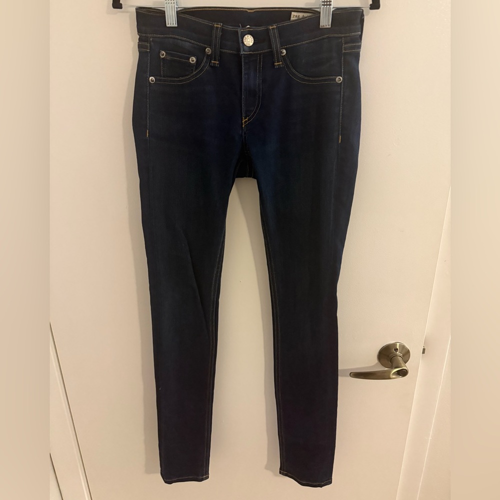 Rag & Bone Dark Indigo Women's Skinny Jeans